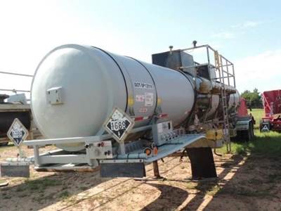 WORLEY WELDING WORKS 2 COMP / 5400 GAL FRP TANKER Chemical / Acid Tank Trailer