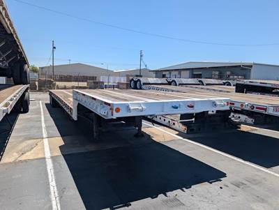 Wesco 45x96 Steel Drop Deck Trailer - Air Ride, Fixed Axle