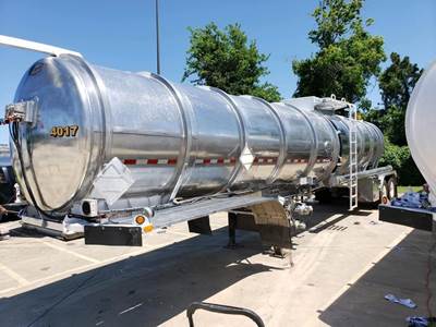 Etnyre ETHANOL & DIESEL TANKER TRAILER / NEW TESTS Fuel Tanker Trailer