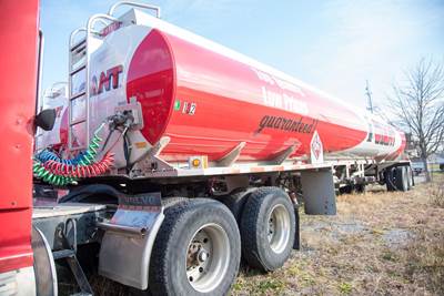 Heil 43ft Tandem Axle Fuel Tanker Trailer - Air Ride