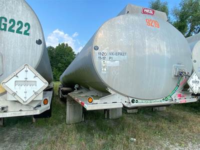 Heil DOT 406 / 9200 GAL / 4-COMP / HOSE TRAYS Fuel Tanker Trailer