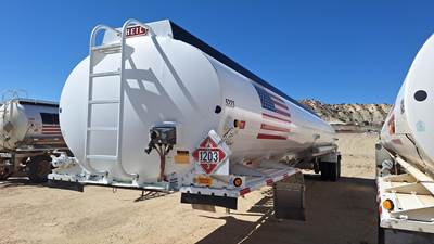Heil DOT 406 / 9500 GAL / AIR RIDE Fuel Tanker Trailer