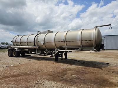 Vantage ALUMINUM 407 - CRUDE OIL Fuel Tanker Trailer