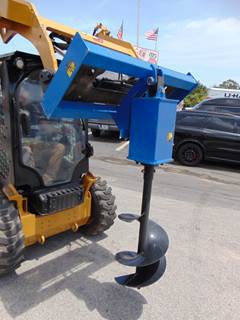 2026 GIYI 12" DIRECT DRIVE HYDRAULIC AUGER ATTACHMENT  - HYDRAULIC HOSES AND FITTINGS INCLUDED