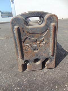 Bobcat ALL MODELS Counterweight for ALL SKID STEERS - TRACK LOADERS "SET OF 4"  --  50 LBS EACH - 200 LBS TOTAL