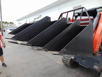 2025 SWIFT SKID STEER BUCKETS 60", 66", 72", 78", 84" Bucket for ALL UNIVERSAL SKID STEERS TRACK LOADERS - WHEEL LOADERS