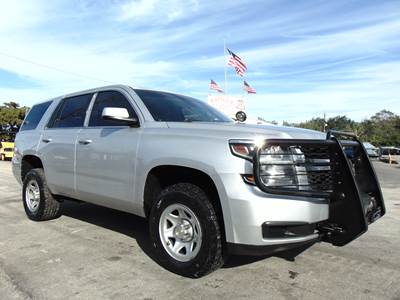 2015 CHEVY TAHOE *SPECIAL SERVICE* K9 CAGES IN REAR - POLICE PKG - PERFECT 1 OWNER ACCIDENT FREE HISTORY