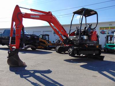 2020 KUBOTA KX71-3 SUPER SERIES MINI EXCAVATOR - 6,400 LBS WITH HYDRAULIC THUMB - 2,200 HOURS - 100% SERVICED