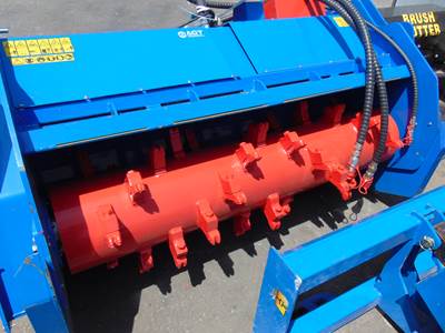 2025 AGT INDUSTRIAL SSFM-81 SKID STEER FORESTRY MULCHER - NEW AND IMPROVED MODEL FOR 2025 - IMPROVED COOLING - 40 CARBIDE TEETH 81" WIDTH