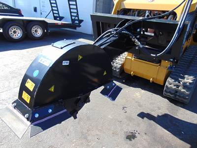 AGT STUMP GRINDER Skid Steer Attachment for ALL YEARS UNIVERSAL SKID STEER ATTACHMENT SKID STEERS AND TRACK LOADERS SKID STEERS & TRACK LOADERS