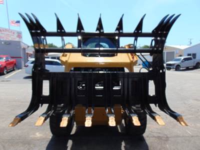 2026 USA STEEL 80" SEVERE DUTY ROOT GRASS RAKE GRAPPLE UNIVERSAL FOR ALL SKID STEERS - WHEEL LOADERS - TRACK LOADERS