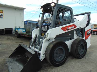 2021 BOBCAT S-66 TURBO 2 SPEED - SOLID TIRES - ONLY 964 HOURS - IMMACULATE AND STILL LIKE NEW