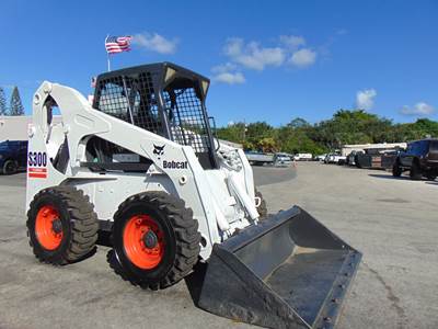 2006 BOBCAT S300 TURBO "HIGH FLOW" - KUBOTA DIESEL - 2,912 HOURS - EXCELLENT TIRES - HAND AND FOOT CONTROLS - TOUCHPAD - 100% SERVICED