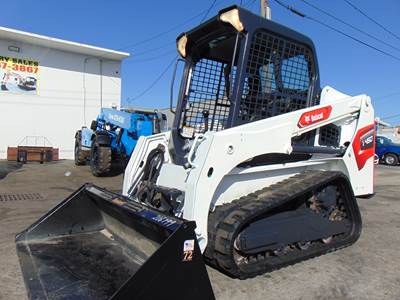 2018 BOBCAT T450 TURBO SKID STEER TRACK LOADER - STANDARD OROPS UNIT W/ ONLY 1,744 HOURS - 100% SERVICED & JOB READY