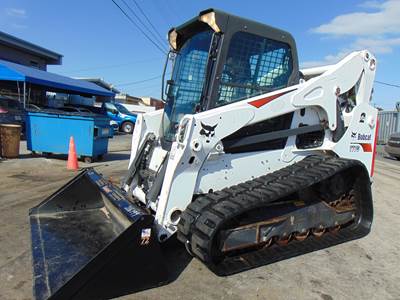 2020 BOBCAT T770 TURBO 2 SPEED "HIGH FLOW" - H.D. COOLING PKG - JOYSTICKS - BOB TACH POWER COUPLER - SUPER LOW HOURS - 100% ORIGINAL