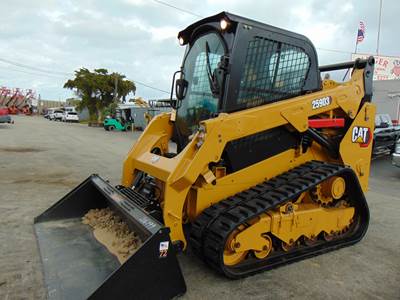 2020 CAT 259D3 TURBO 2 SPEED "COMFORT CAB" HEAT - AC - STEREO - CAMERA - JOYSTICKS - 1,143 HOURS - INSPECTED AND SERVICED