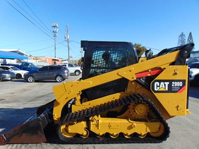 2020 CAT 299D2 XHP "FORESTRY PKG" 110 HP - 45 GPM - SUPER LOADED - NEW WIDE TRACKS - 100% SERVICED - ONLY 1,842 HOURS