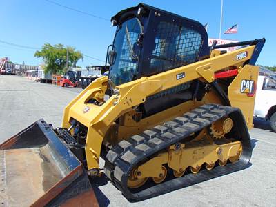 2021 CAT 299D3 TURBO 2 SPEED "HIGH FLOW" A/C - HEAT - STEREO "DELETED EMISSIONS" BRAND NEW TRACKS - JOYSTICKS - ONLY 1,361