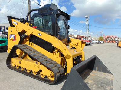 2023 CAT 299D3-XE "SUPER HIGH FLOW" - 110 HP - 45 GPM HIGH FLOW - SUPER LOADED - FORESTRY PKG - H.D. HYD COOLER - ONLY 1,091 HOURS
