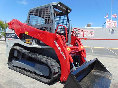 2020 TAKEUCHI TAK TL12V2 TURBO 2 SPEED - 112 HP KUBOTA DIESEL - JOYSTICK CONTROLS - BRAND NEW TRACKS - 100% SERVICED AND JOB READY - ONLY 1,200 HOURS