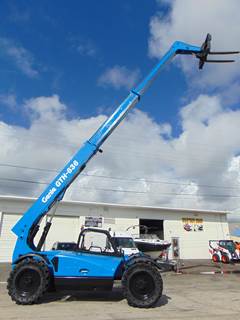 2015 GENIE GTH-636 TELEHANDLER 6K - 4X4X4 - SOLID BOSS TIRES - DEUTZ ...