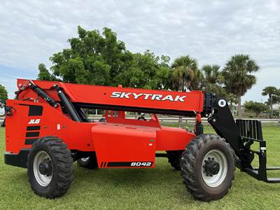 2016 JLG SKY TRAK 8042 "LEGACY" 8K POUND - 42 FT - CUMMINS TURBO DIESEL - ONLY 2,910 HOURS - PERFECT FORKLIFT