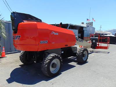 2020 JLG 600S TELESCOPIC 60' BOOM LIFT WITH SKY-POWER GENERATOR - 2 MAN BASKET - DEUTZ PRE EMISSIONS DIESEL - 4X4 - ONLY 2,500 HOURS