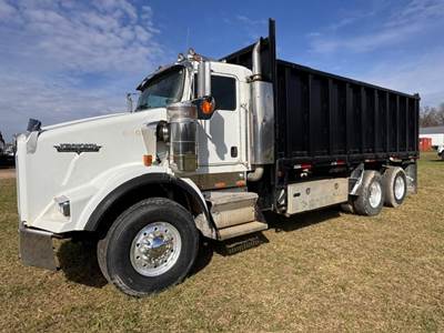 2005 Kenworth T800 20' STEEL DUMP TRUCK Flatbed Dump Truck