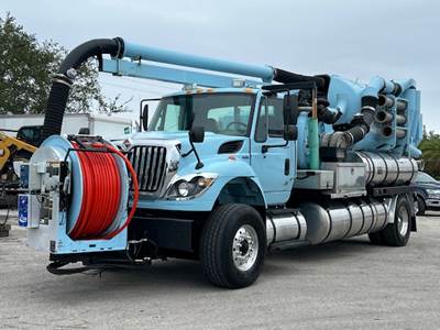 2012 INTERNATIONAL 7500 WORKSTAR VACTOR 2100 PLUS COMBO SEWER CLEANER VACUUM HYDRO EXCAVATION TRUCK