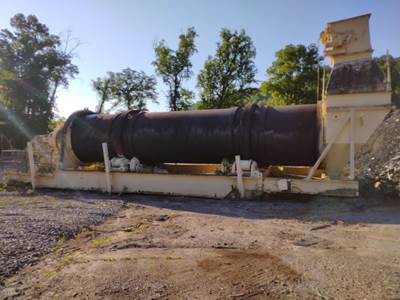 ASTEC HOT MIX ASPHALT ROTARY DRUM 6 X 33 DRYER