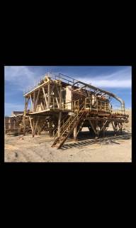 1996 Nordberg 10 x 24 Banana Screens, 2 deck incline Screening Plant