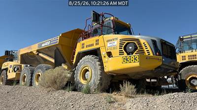 Komatsu HM400-5 Articulated Truck