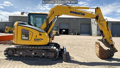 Komatsu PC78US-11 Mini Excavator