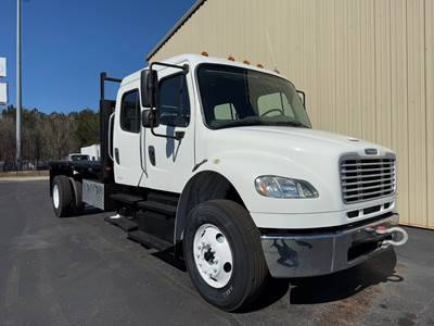 2013 Freightliner M2 106 Crew Cab Flatbed Dump Truck
