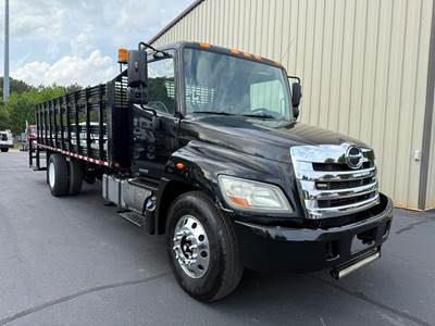 2012 Hino 338 Flatbed Truck - Flatbed / Platform Body