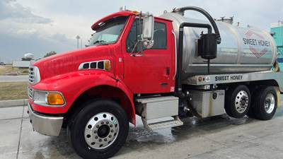 2007 Sterling Acterra Sewer / Septic Truck 3,000 Gallon Tank