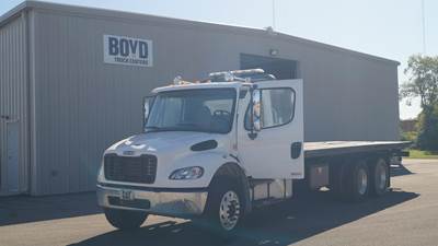 Freightliner M2 100 Day Cab Truck - Caterpillar 230HP, 8 Speed Manual