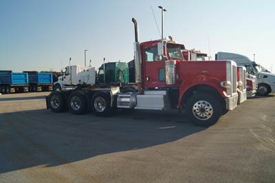 Peterbilt 388 Tri Axle Day Cab Truck - Paccar 485HP, 18 Speed Manual