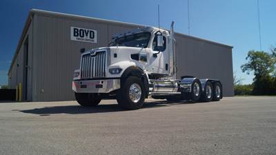 Western Star 49X Tri Axle Day Cab Truck - Detroit 600HP