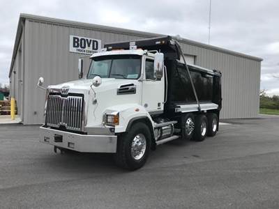 Western Star 4700 Tri Axle Dump Truck - Cummins 475HP, 6 Speed Allison Rds Automatic