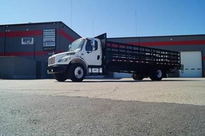 Freightliner M2 106 26 ft Stake Bed Truck - 230HP, 6 Speed Allison Rds Automatic