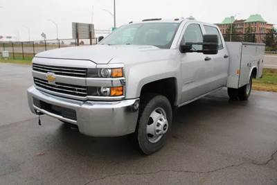 2015 Chevrolet 3500/3500HD LT Crew Cab Mechanic / Service Truck - Reading Contractor Truck Body