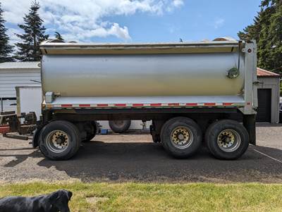 2011 Columbia 3 Axle Pup End Dump Pup Trailer