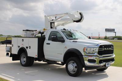 2024 Dodge Ram 4500 4x2 Boom / Bucket Truck - Palfinger ETC35SNT Aerial Lift