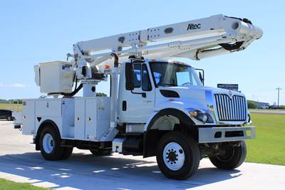 2014 International 7300 4x4 / Altec TA60 - Bucket Truck