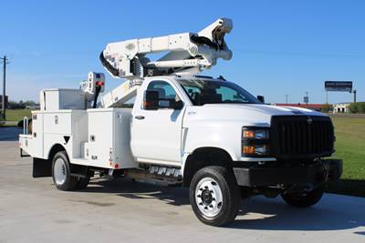 2019 International CV515 Boom / Bucket Truck - Altec AT41M Aerial Lift