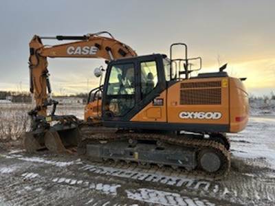 2022 Case CX160D Excavator - Bucket & Thumb