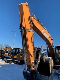 2023 Case CX220E Excavator - Werk-Brau 72 In. Ditching Bucket & Thumb