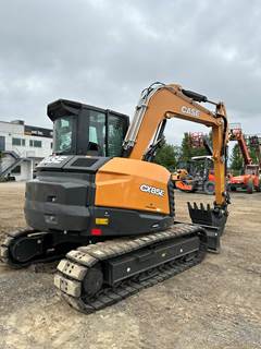 2025 Case CX85E Midi Excavator with Rubber Pads For Sale