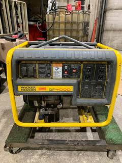 2015 Wacker Neuson GP 4000 Generator